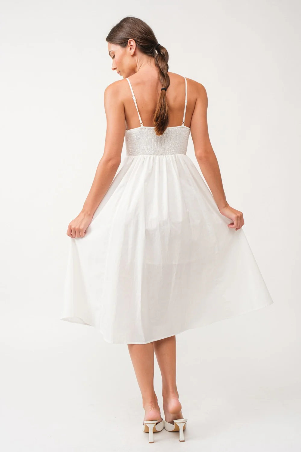 Melanie Corset Midi Dress