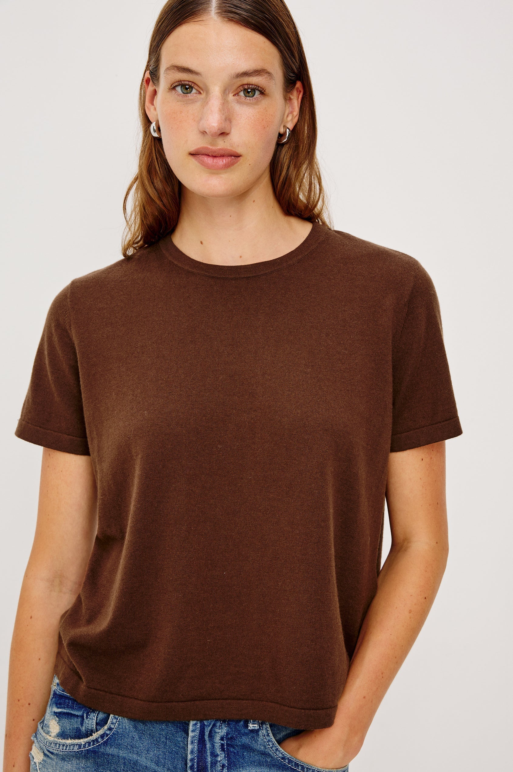 Cotton Cashmere Tee
