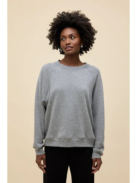 Solid Vintage Raglan Sweatshirt