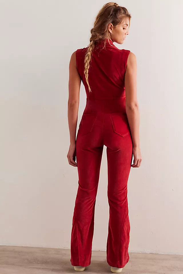 Ring The Alarm Corduroy One-Piece