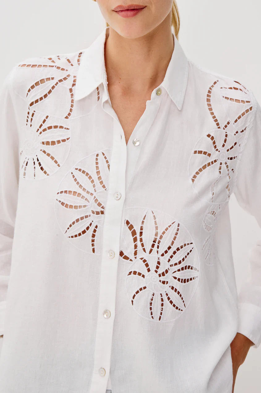 Samar Eyelet Buttondown