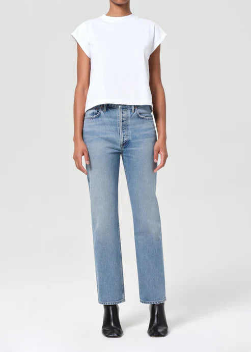 90's Pinch Waist High Rise Straight