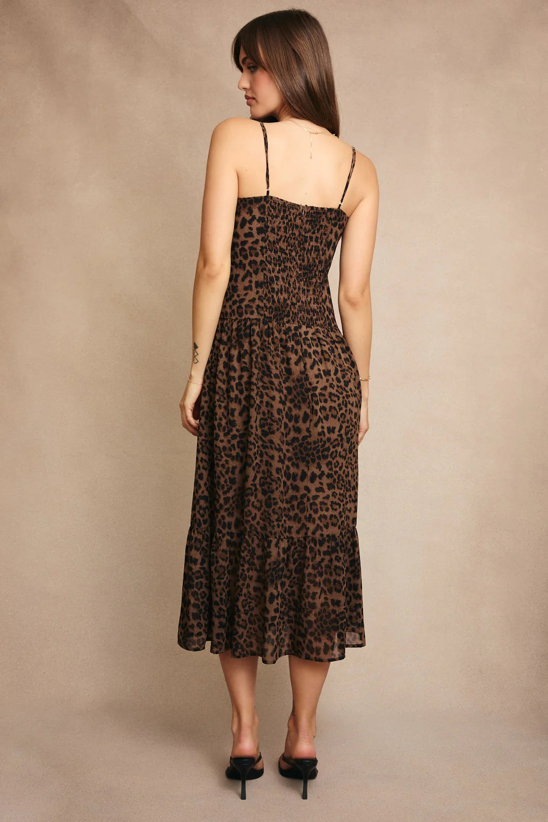 Animal Print Maxi Dress