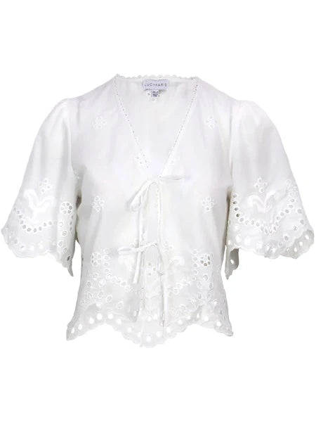 Loray Eyelet Top