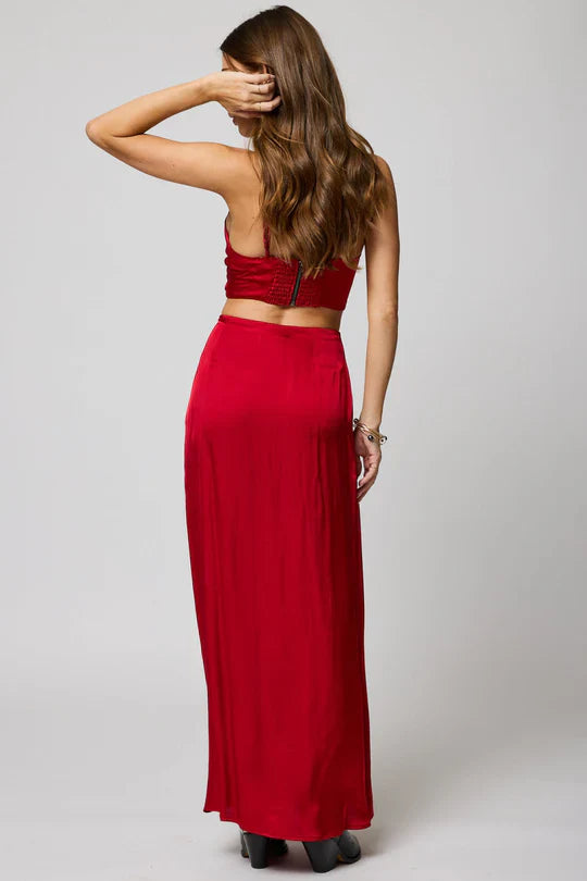 Silky Good Grace Maxi Skirt