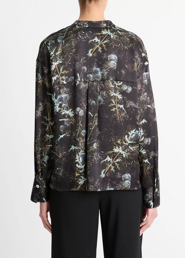 Thistle Silk Blouse