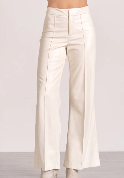 High Waisted Vegan Leather Pant