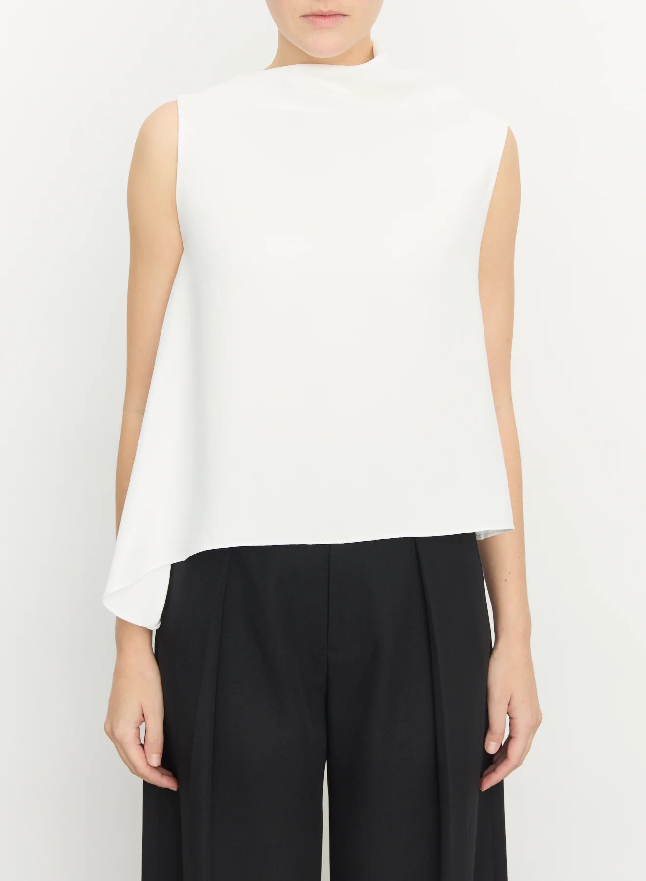 Asymmetrical Draped Top