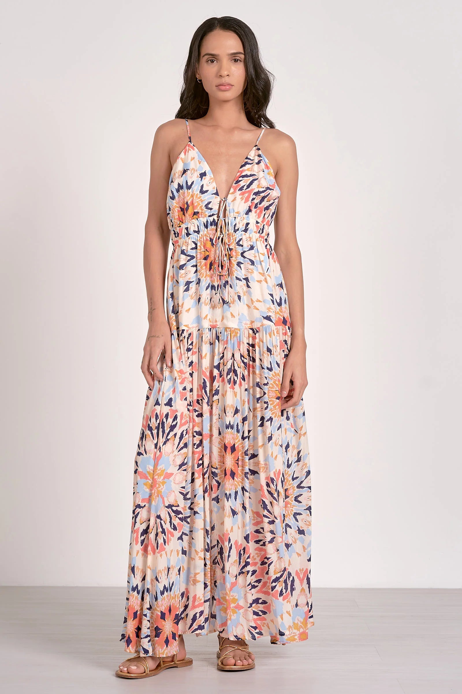 Printed Maxi Dress
