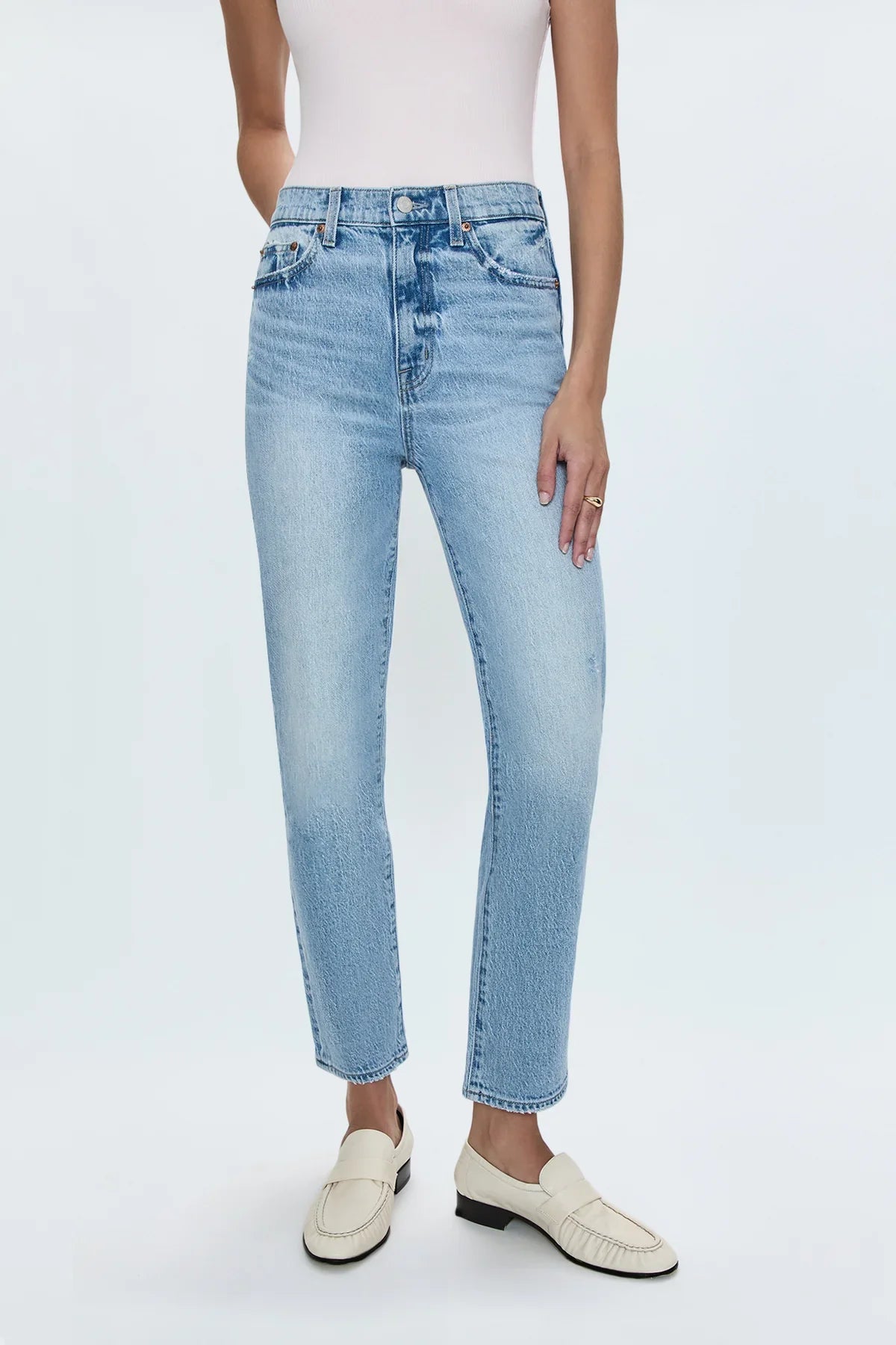 Bri High Rise Slim Jean
