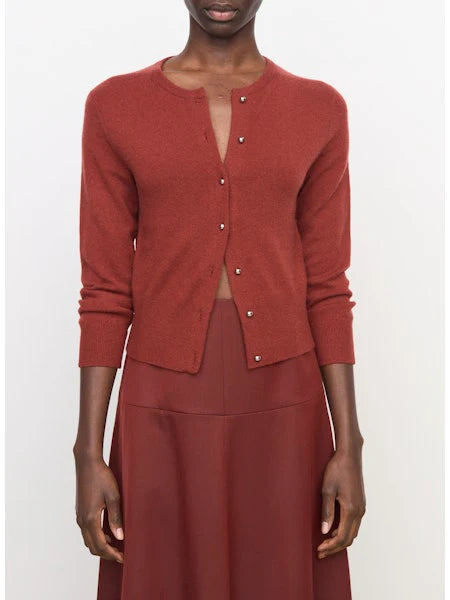 Metal Button Cardigan