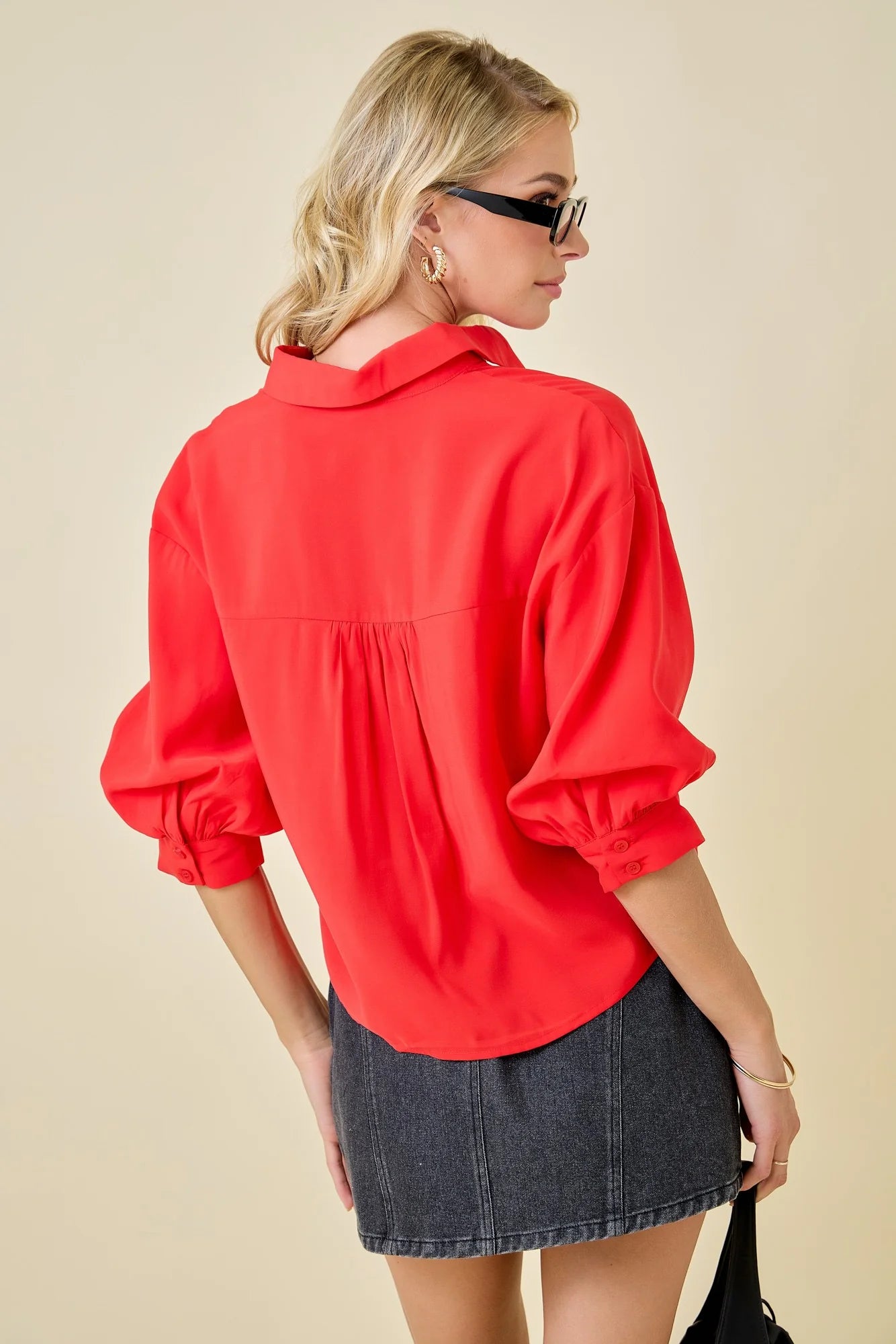 Button Down Collared Shirt