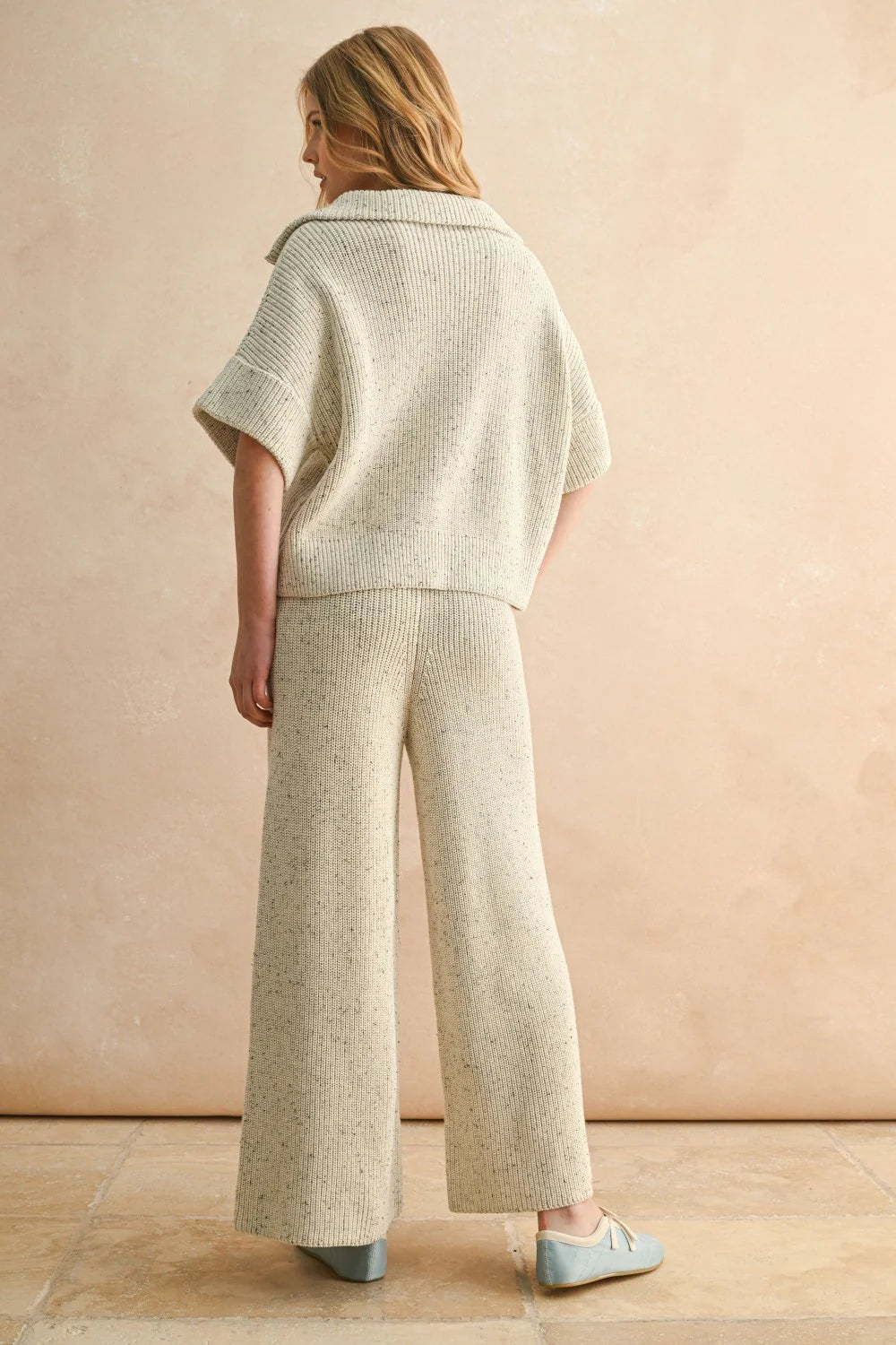 Salt And Pepper Knitted Pant