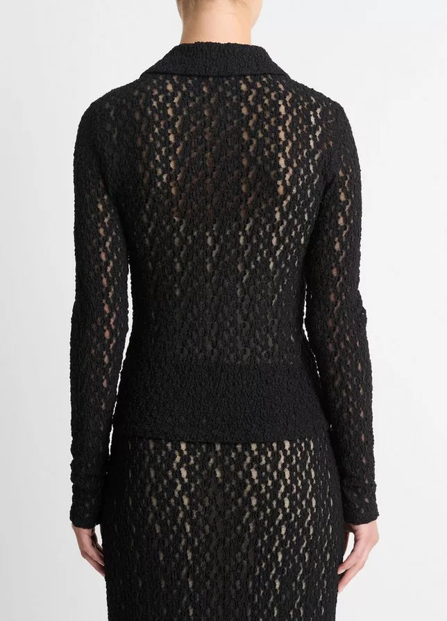 Floral Smocked Button Up