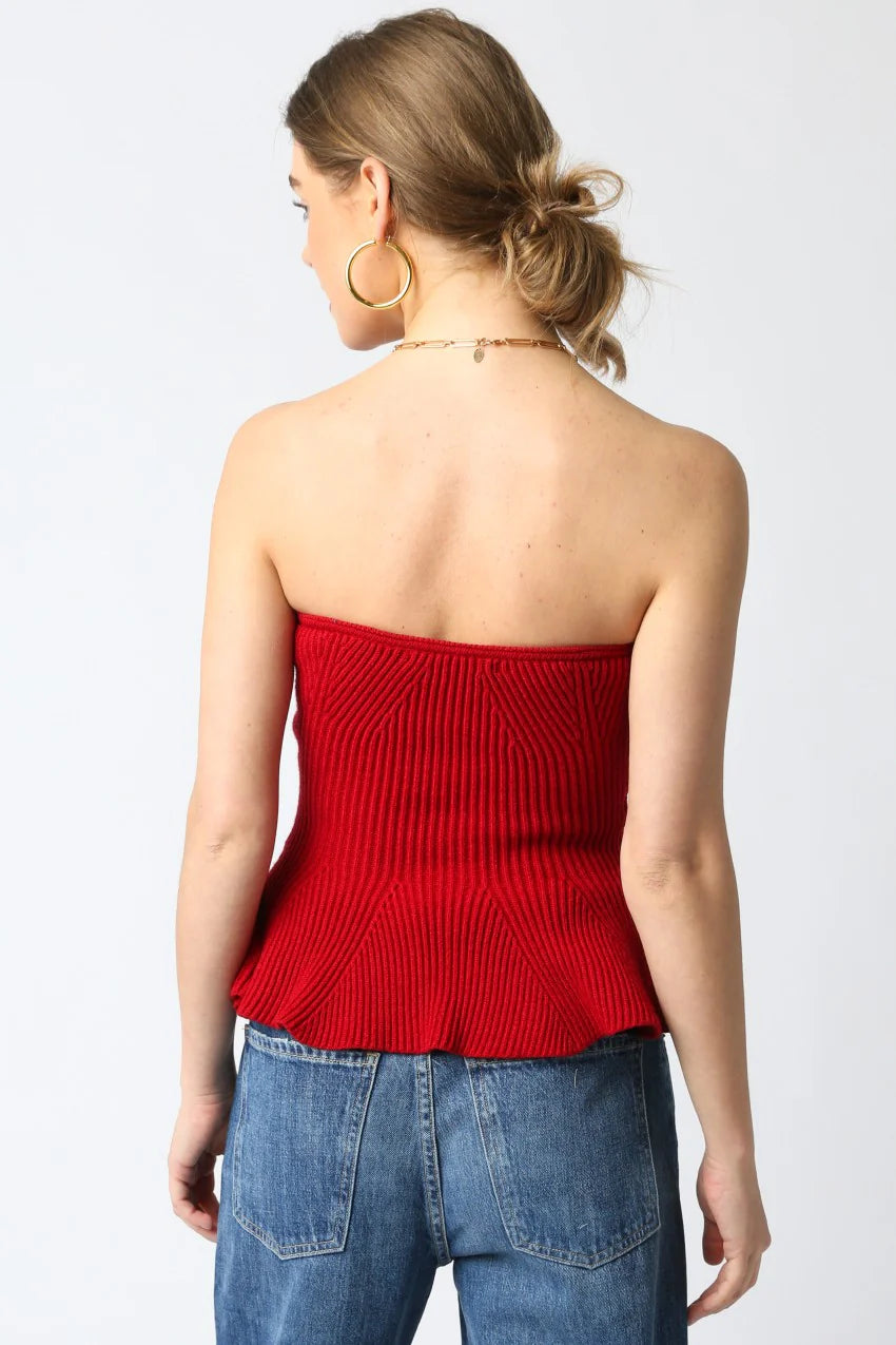 Kasey Sweater Tube Top