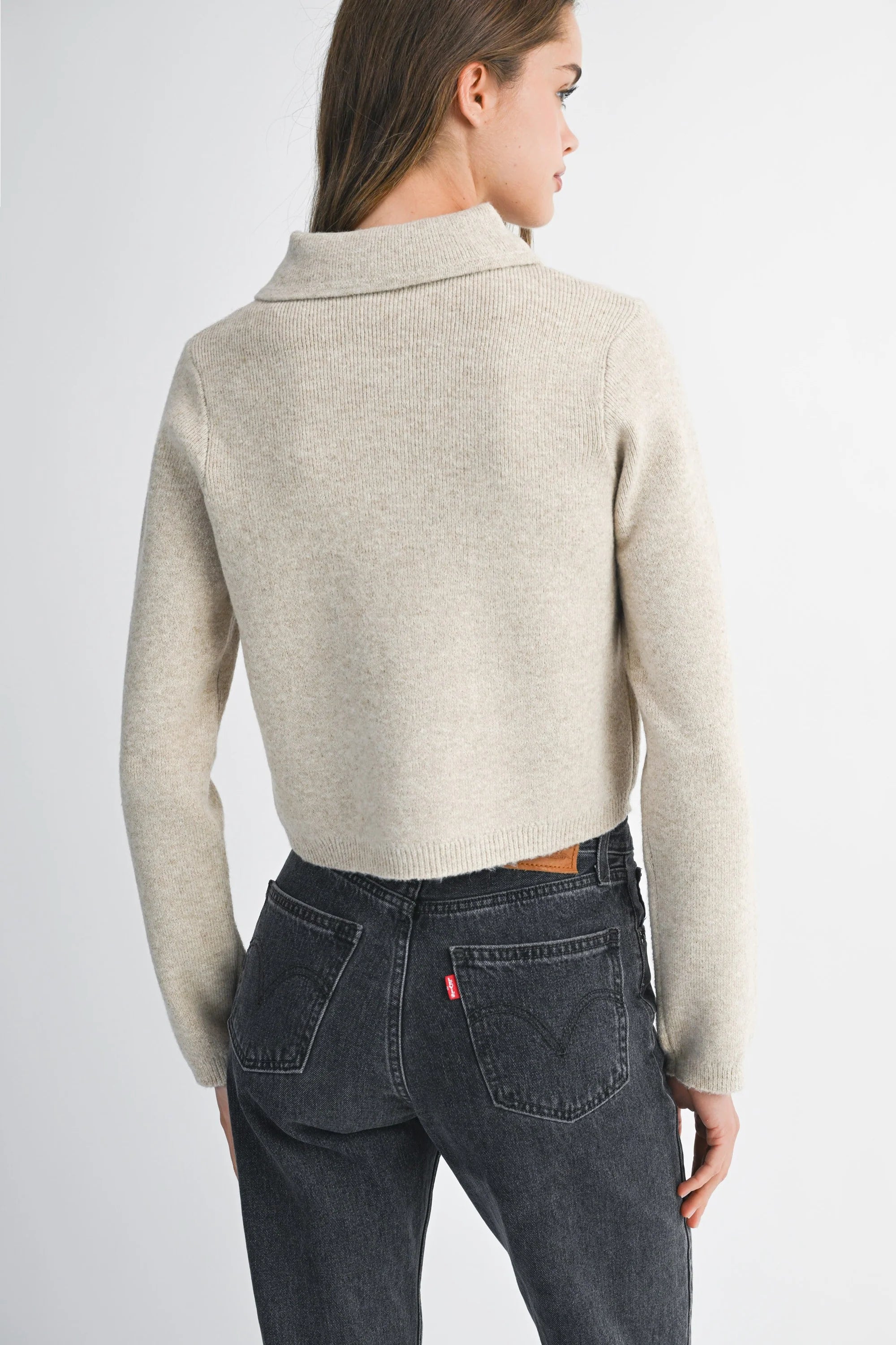 Peter Pan Collar Cardigan